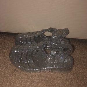 Crazy 8 Jelly sandals.